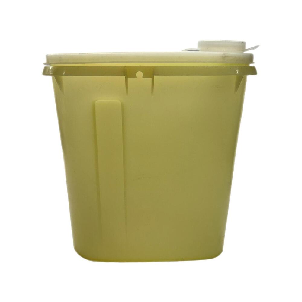 Vintage Tupperware Yellow Beverage Buddy Pitcher 587-7 with Clear Lid 510-22